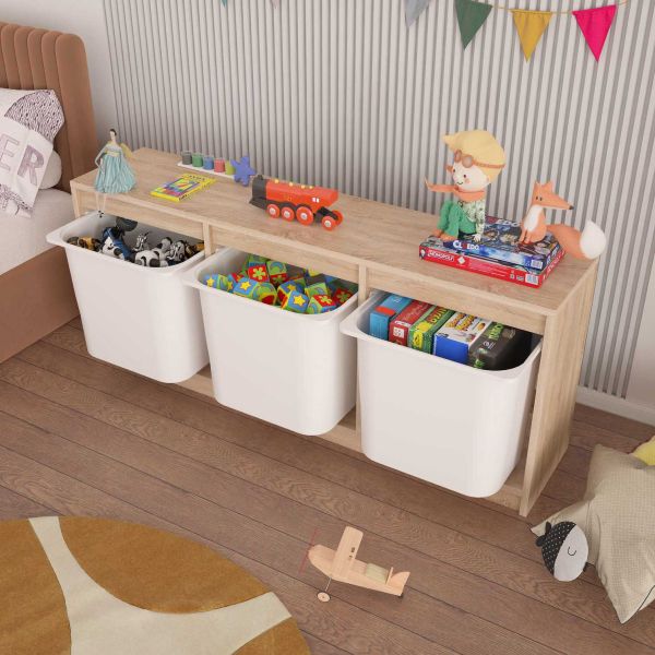 Meuble de rangement 3 tiroirs Tidy - 5