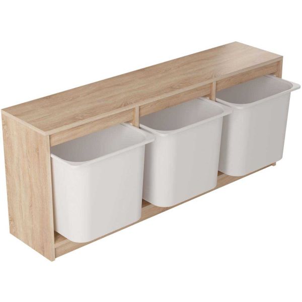 Meuble de rangement 3 tiroirs Tidy - 169