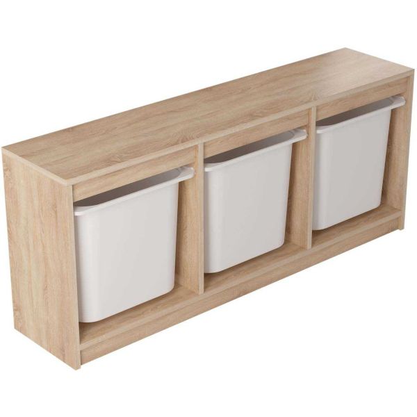 Meuble de rangement 3 tiroirs Tidy