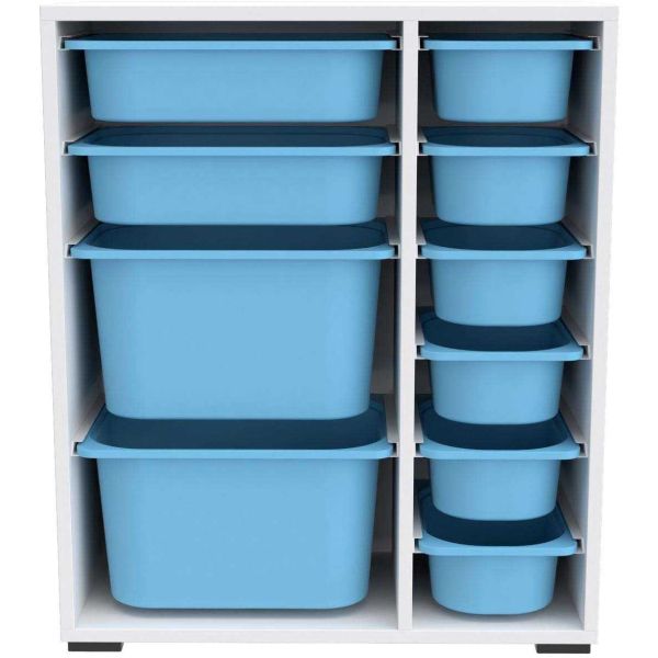 Meuble de rangement 10 tiroirs Zen - HANAH HOME