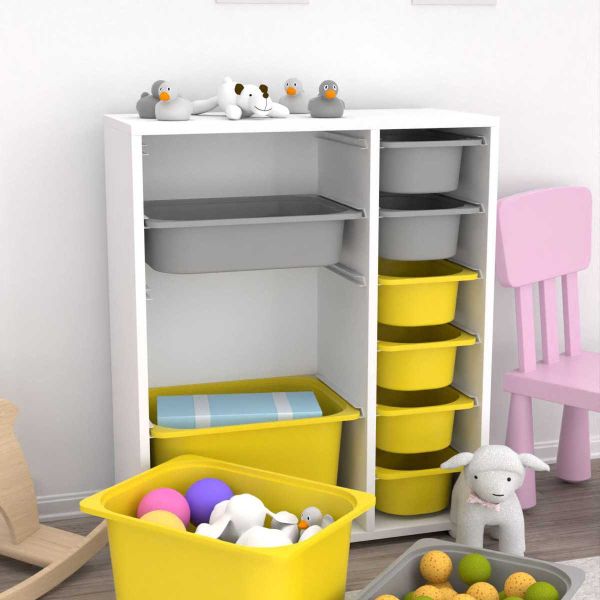 Meuble de rangement 10 tiroirs Zen - HANAH HOME