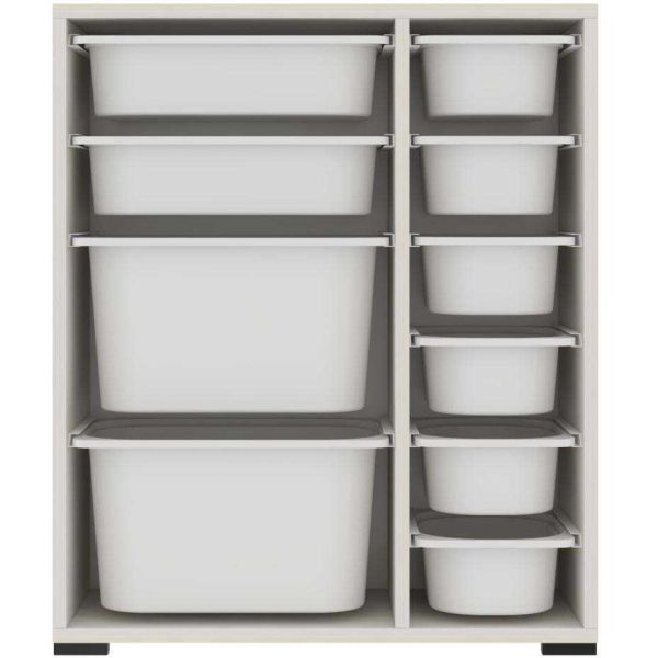 Meuble de rangement 10 tiroirs Zen - HANAH HOME