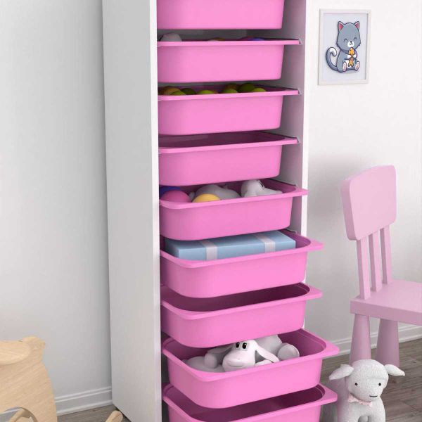 Meuble de rangement 9 tiroirs Zola - HANAH HOME
