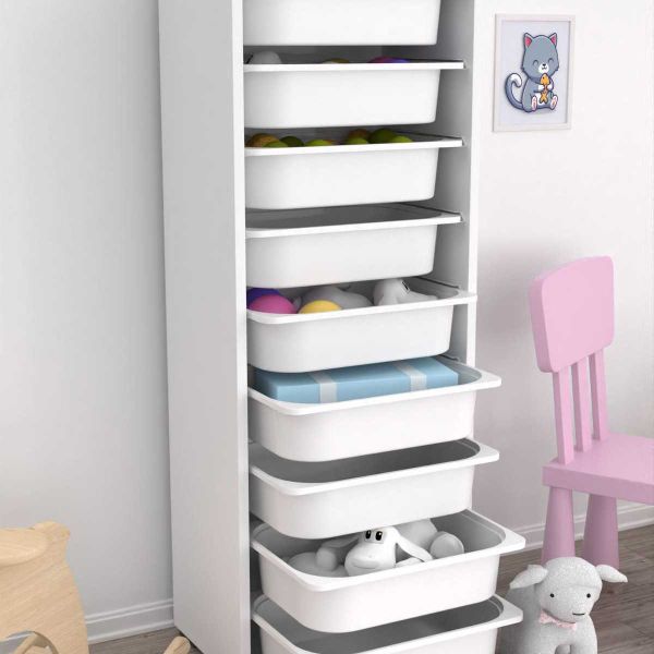 Meuble de rangement 9 tiroirs Zola - HANAH HOME
