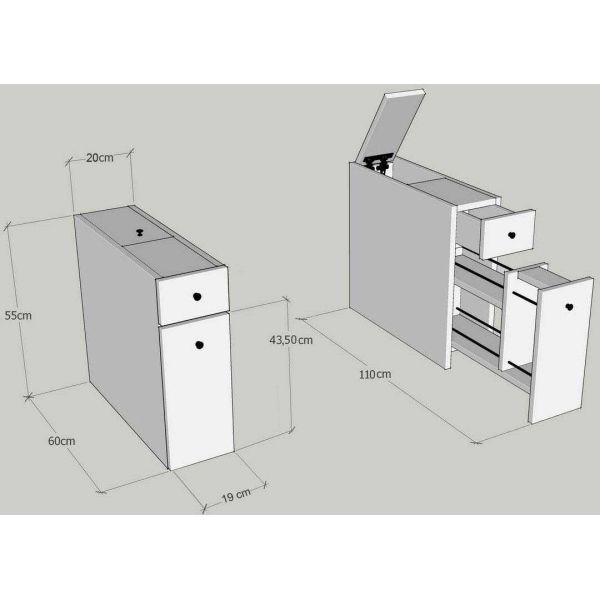 Meuble de salle de bain Calencia - ASI-0756