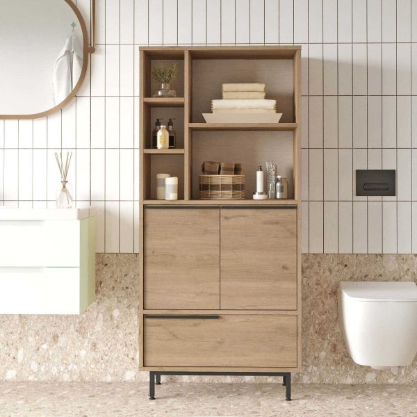 Meuble de salle de bain en aggloméré Only - HANAH HOME