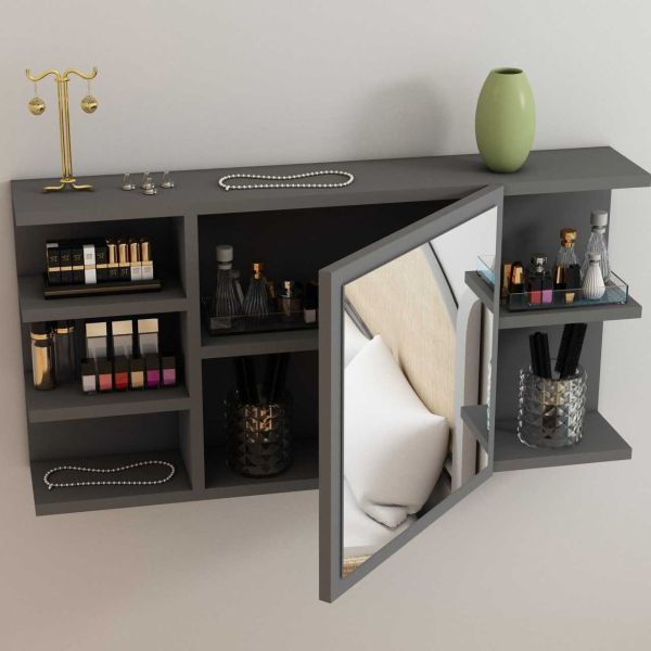 Meuble de salle de bains avec miroir Marta - HANAH HOME