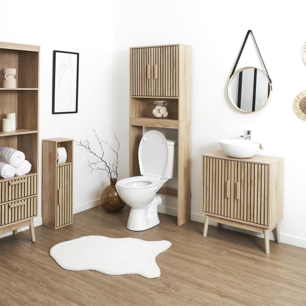 Meuble sous vasque en bois Klaus - THE HOME DECO FACTORY