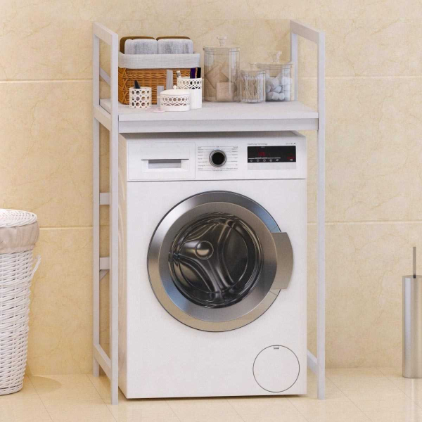 Meuble de superposition machine à laver seche-linge Cindy - 5