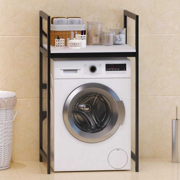 Meuble de superposition machine à laver seche-linge Cindy - 5