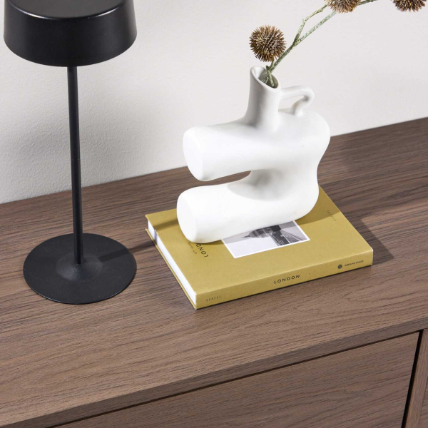 Meuble TV suspendu en MDF Dragh 100 x 35 x 28 cm - 7
