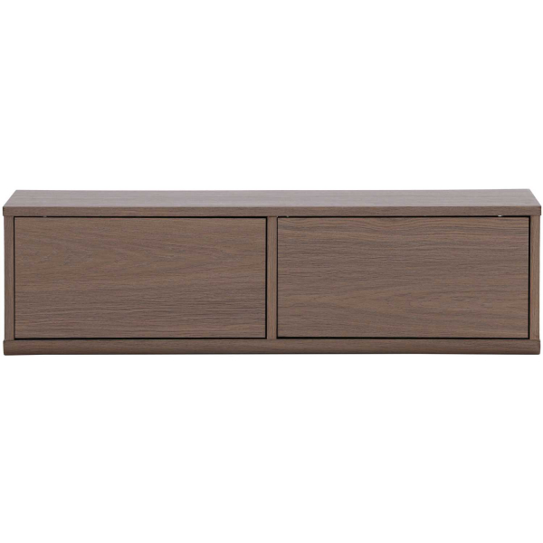 Meuble TV suspendu en MDF Dragh 100 x 35 x 28 cm - VEN-1139