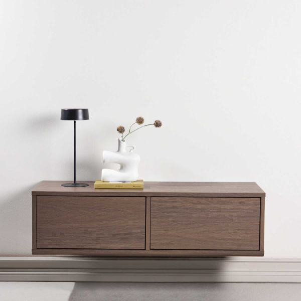 Meuble TV suspendu en MDF Dragh 100 x 35 x 28 cm - VENTURE HOME