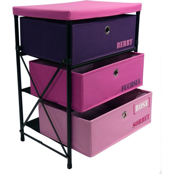 Meuble 3 tiroirs Kzabox - 34,90