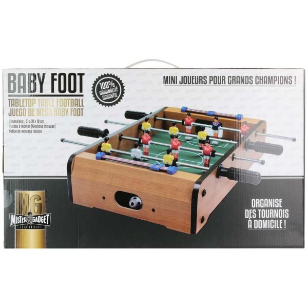 MINI BABYFOOT DE TABLE - Trafic-eshop