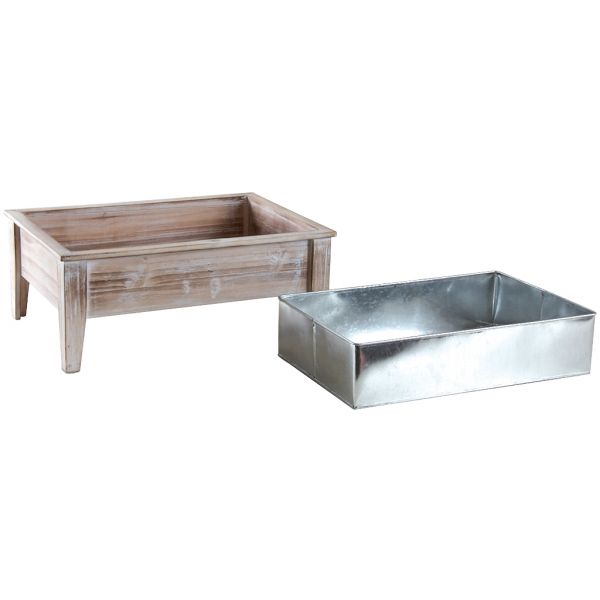 Mini carré potager en bois - 39,90