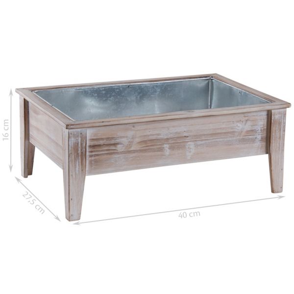 Mini carré potager en bois - AUB-3733