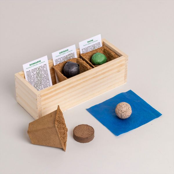 Mini potager d’herbes aromatiques - Resetea