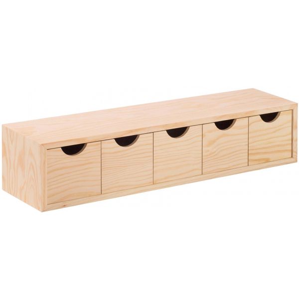 Mini Bloc de Rangement Pin 4 Tiroirs 40x18,5x20cm - ASTIGARRAGA