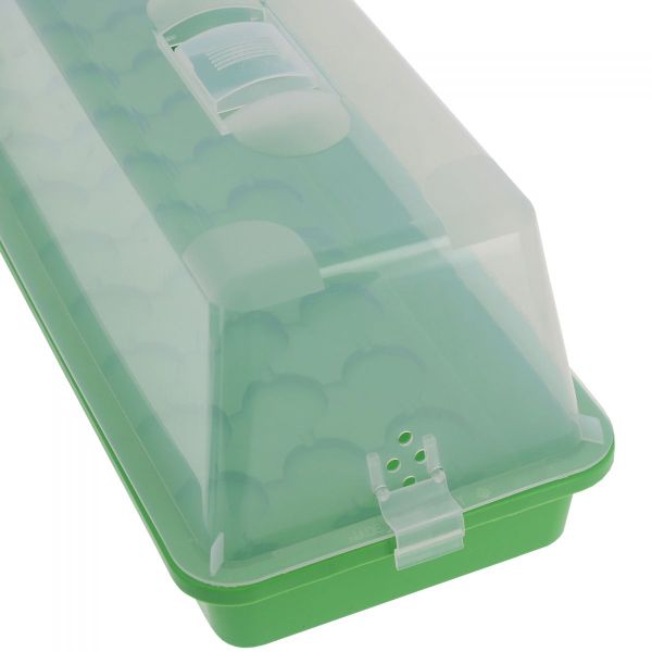 Mini serre non chauffante en plastique rigide 58 x 19 x 19 cm - FTK-0225