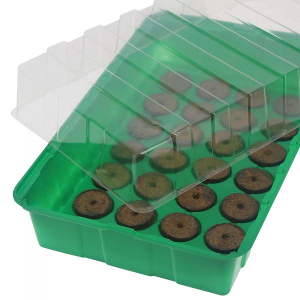 Mini serre non chauffante avec 28 pastilles de coco - 
