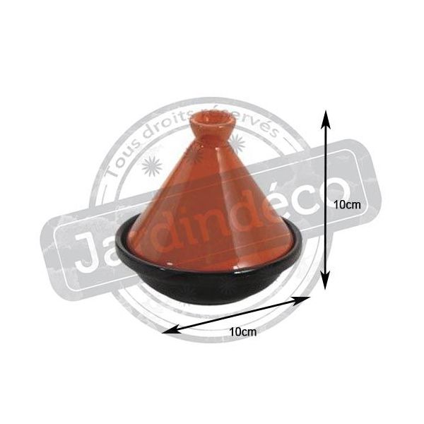 Mini tajines en céramique 10cm (Lot de 6) - AUB-0925