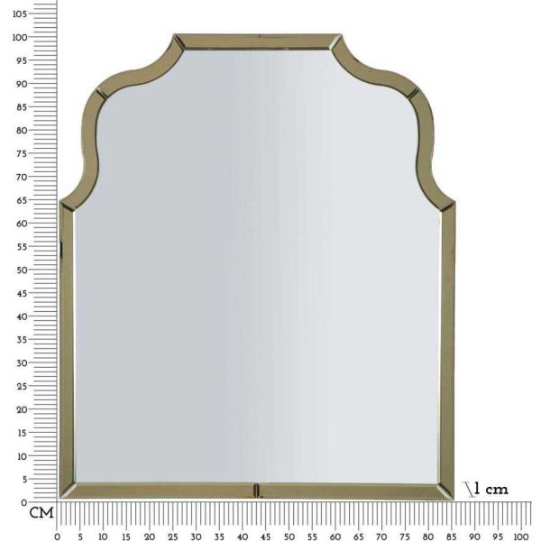 Miroir en MDF Ankara 85 x 1 x 100 cm - MAU-0551