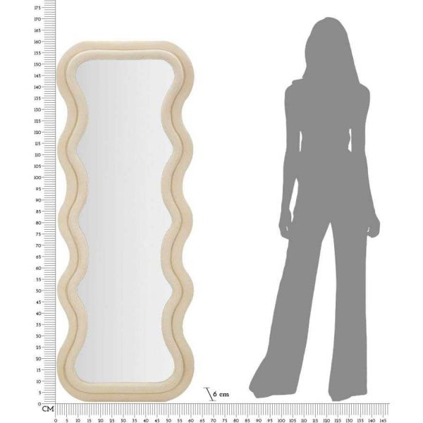 Miroir en MDF Emily 60 x 6 x 160 cm - MAU-0154