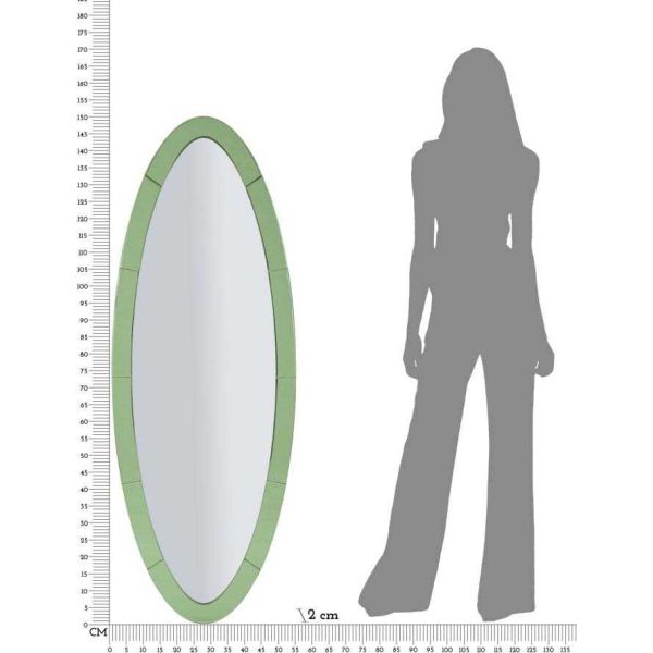 Miroir en MDF Oslo 55 x 2 x 150 cm - MAU-0563