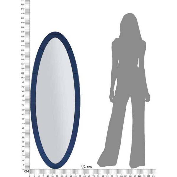 Miroir en MDF Oslo 55 x 2 x 150 cm - MAU-0562