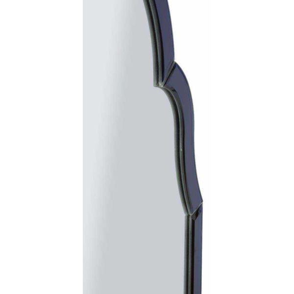 Miroir en MDF bleu Tangier - 6