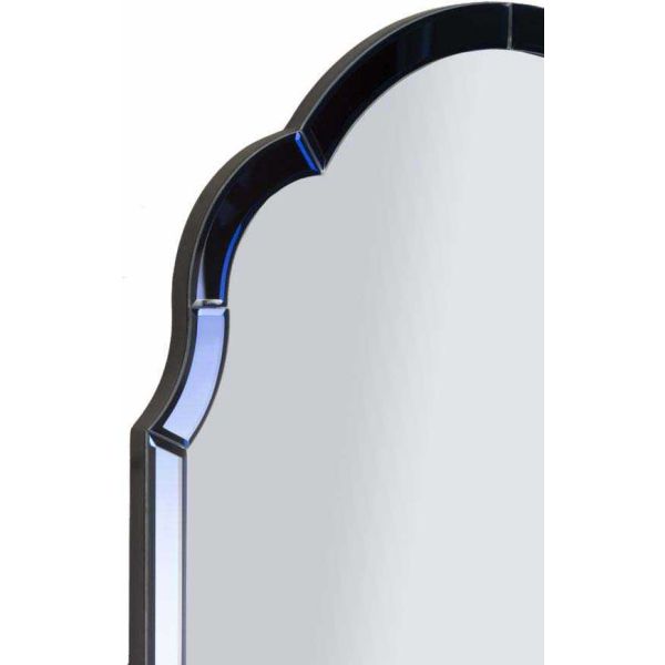Miroir en MDF bleu Tangier - 6