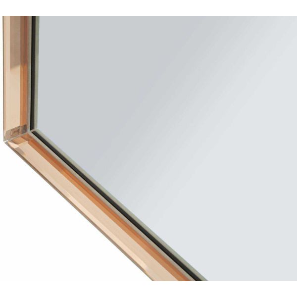 Miroir en MDF rose Tangier - 8