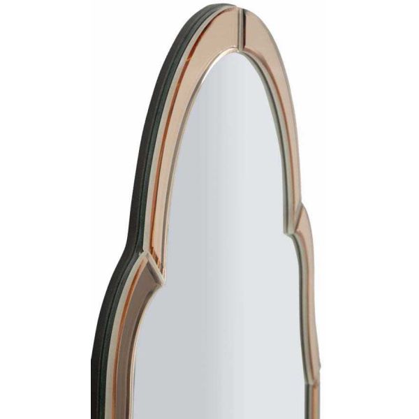 Miroir en MDF rose Tangier - 5