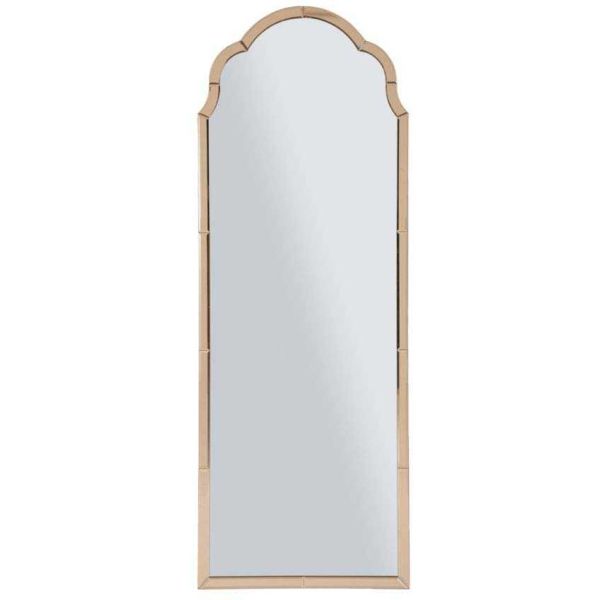 Miroir en MDF rose Tangier