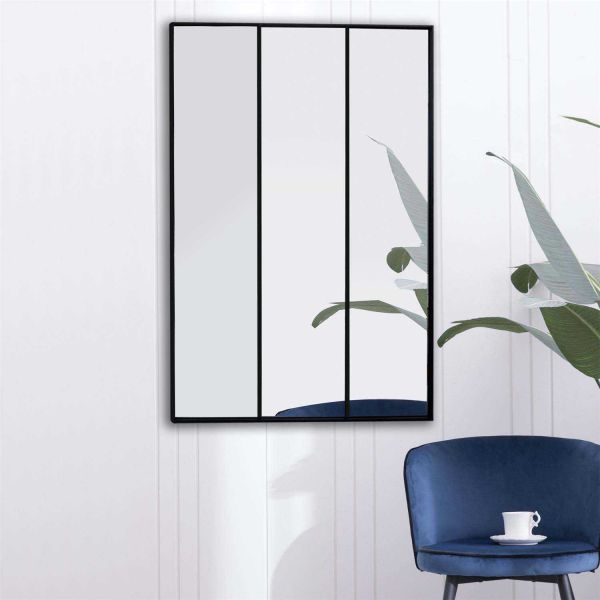 Miroir atelier en métal et verre XL - 6