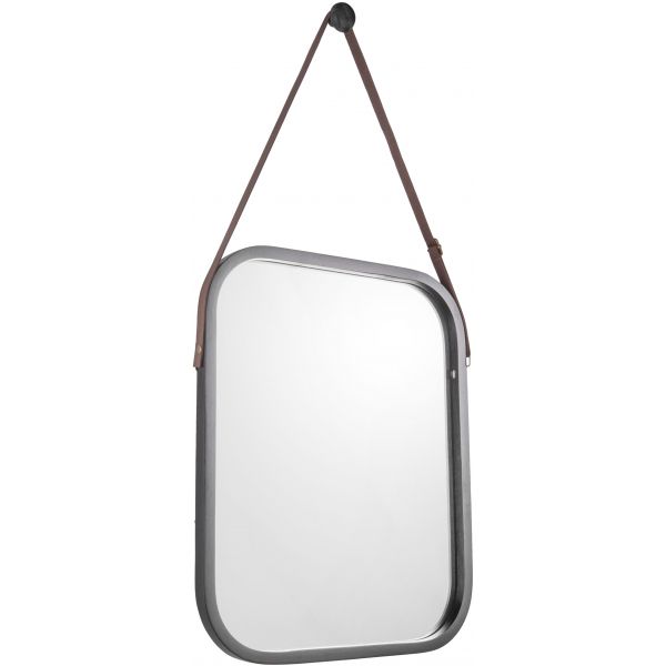 Miroir carré en bambou à suspendre Idyllic