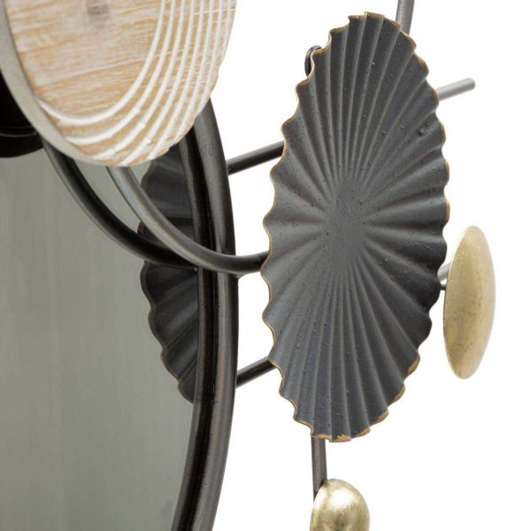Miroir avec décorations en métal et mdf Abstract 90.2 x 5.1 x 50.2 cm - 6