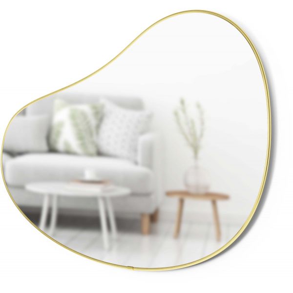 Miroir  finition métallique Hubba 61 × 91 cm - 155,90
