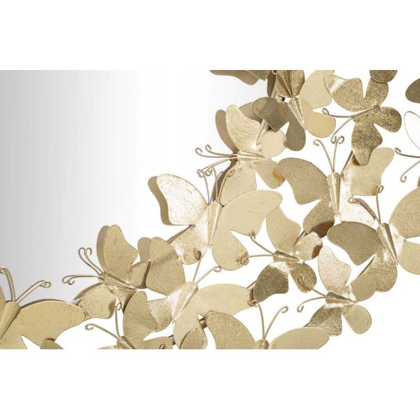 Miroir en métal Butterfly wind 81.5 x 3.5 cm - 129