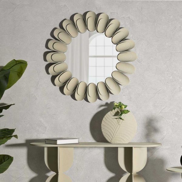 Miroir en métal Dune double 85 x 6 cm - MAURO FERRETTI