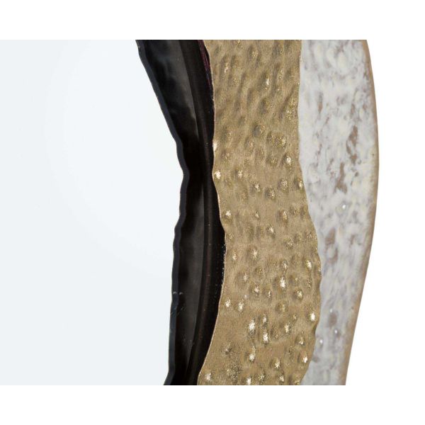 Miroir en métal Da Muro Shai 54.5 x 4.5 cm - 6