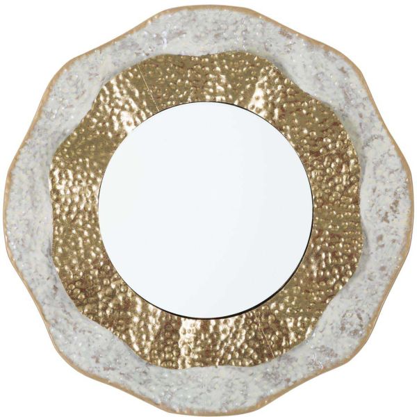 Miroir en métal Da Muro Shai 54.5 x 4.5 cm