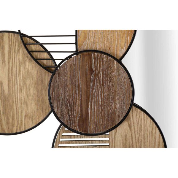 Miroir en métal Woody 123.2 x 4.4 x 63.5 cm - 109