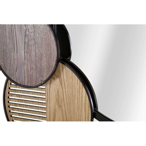 Miroir en métal Woody 123.2 x 4.4 x 63.5 cm - 5