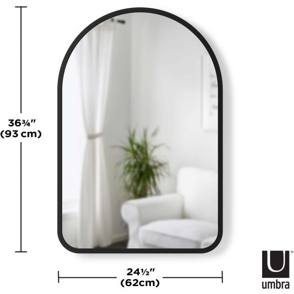 Miroir mural cintré 86 x 91 cm Hub - UMB-0590