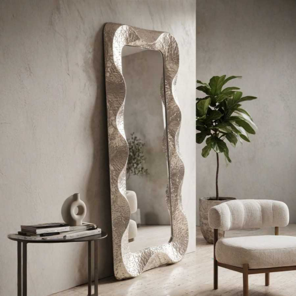 Miroir mural en métal Argelux - MAURO FERRETTI