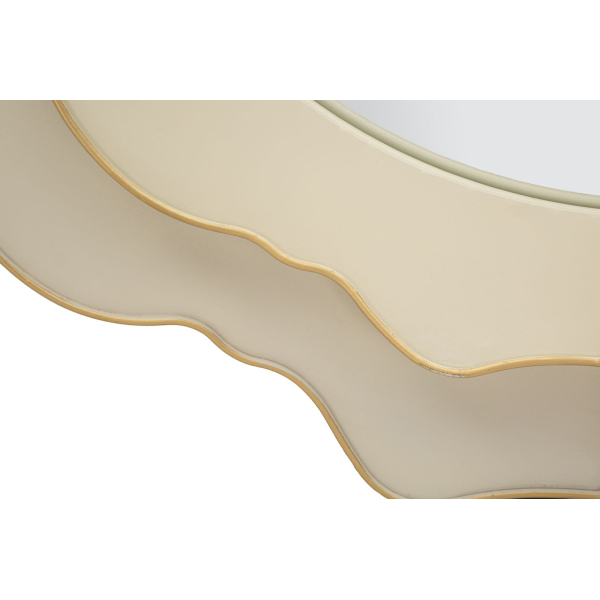 Miroir mural en métal Romantic 95 x 7 cm - 5