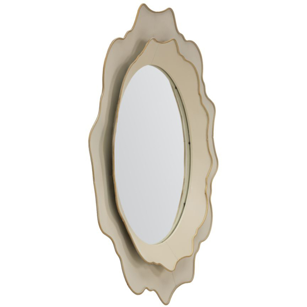 Miroir mural en métal Romantic 95 x 7 cm - MAU-0916