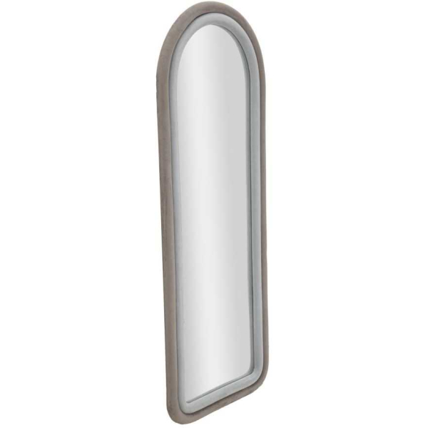 Miroir mural en velours Cloé 60 x 4 x 160 cm - 199